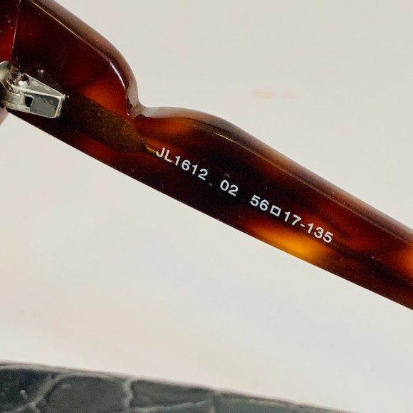 JUDITH LEIBER TORTOISESHELL SUNGLASSES WITH CRYSTALS WITH CASE main image 7